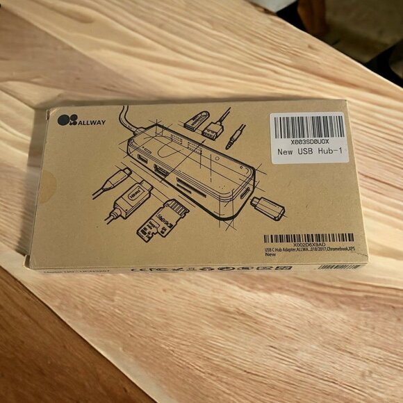 ALLWAY USB C Hub USB C Multi-Port Adapter for MacBook Pro, 8 in 1 USB C to HDMI - Picture 8 of 8